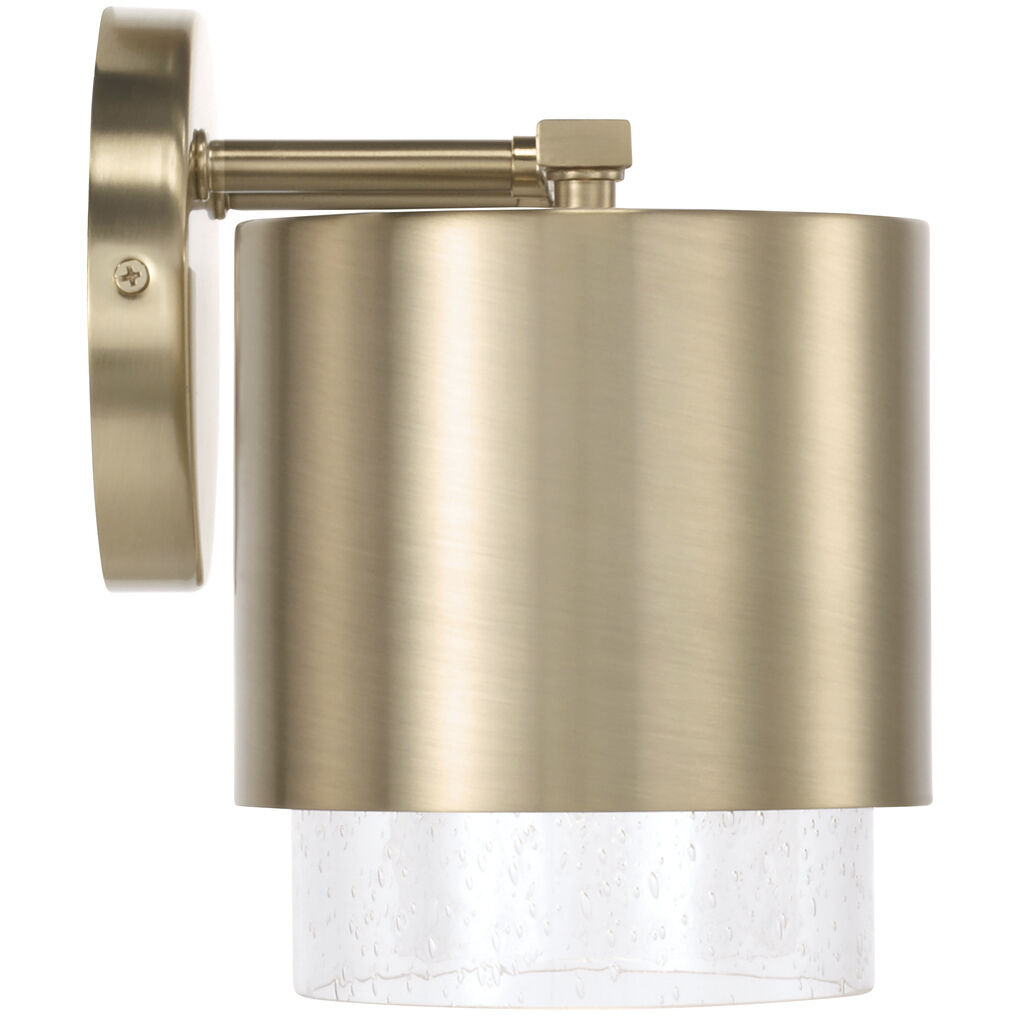 Weller 2 Light 15 inch Matte Brass Vanity Light Wall Light