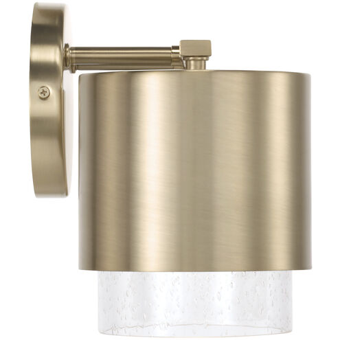 Weller 2 Light 15 inch Matte Brass Vanity Light Wall Light