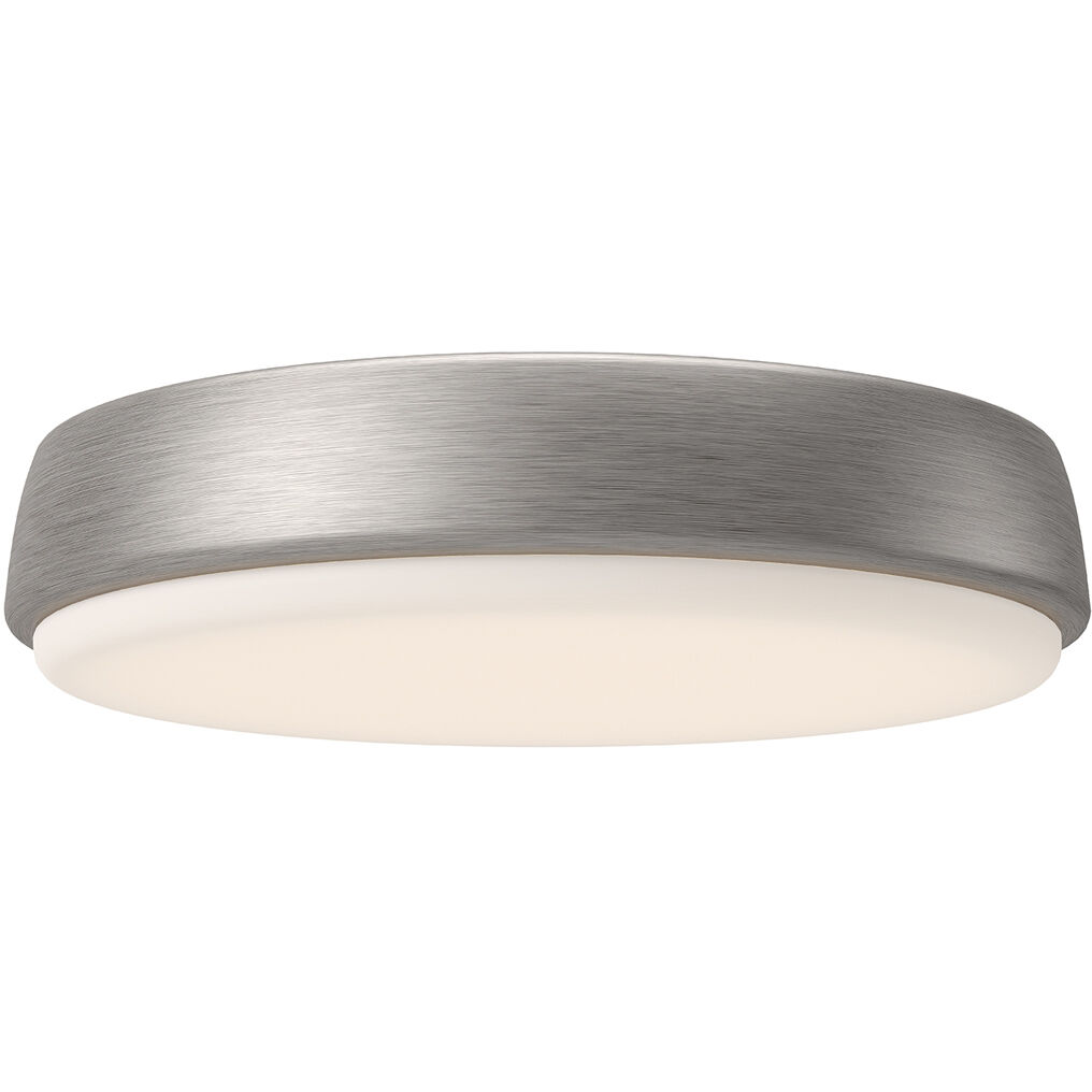 Alora Mood Laval LED 11.13 inch Brushed Nickel Flush Mount Ceiling Light