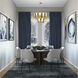 Canada LED 31.5 inch Satin Brass Chandelier Ceiling Light