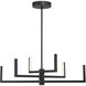 Articular LED 24.25 inch Coal Chandelier Ceiling Light