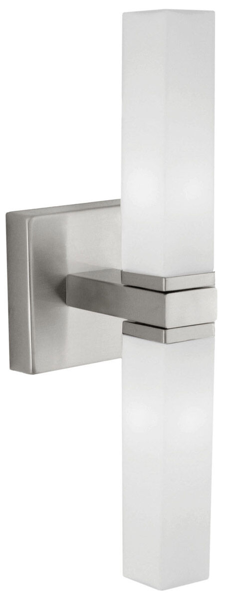 Bathroom Sconce Eglo Palermo 2 Light Dual Bathroom Opal Wall Light Wall Sconce 88284