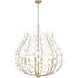 Claudine 8 Light 38 inch Modern Gold Chandelier Ceiling Light