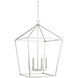 Townsend 6 Light 24 inch Satin Nickel Pendant Ceiling Light, Essentials