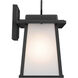 Noward 1 Light 12.25 inch Black Outdoor Wall Sconce, Large