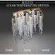 Forever Fantasia LED 48 inch Heirloom Gold Linear Pendant Ceiling Light