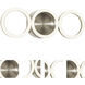 Glo LED Satin Nickel ADA Wall Light