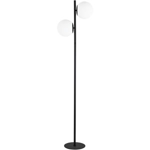 Folgar 66.75 inch 60.00 watt Matte Black Decorative Floor Lamp Portable Light