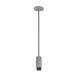 Exhaust Pendant LED 2.36 inch Stone / Black Pendant Ceiling Light
