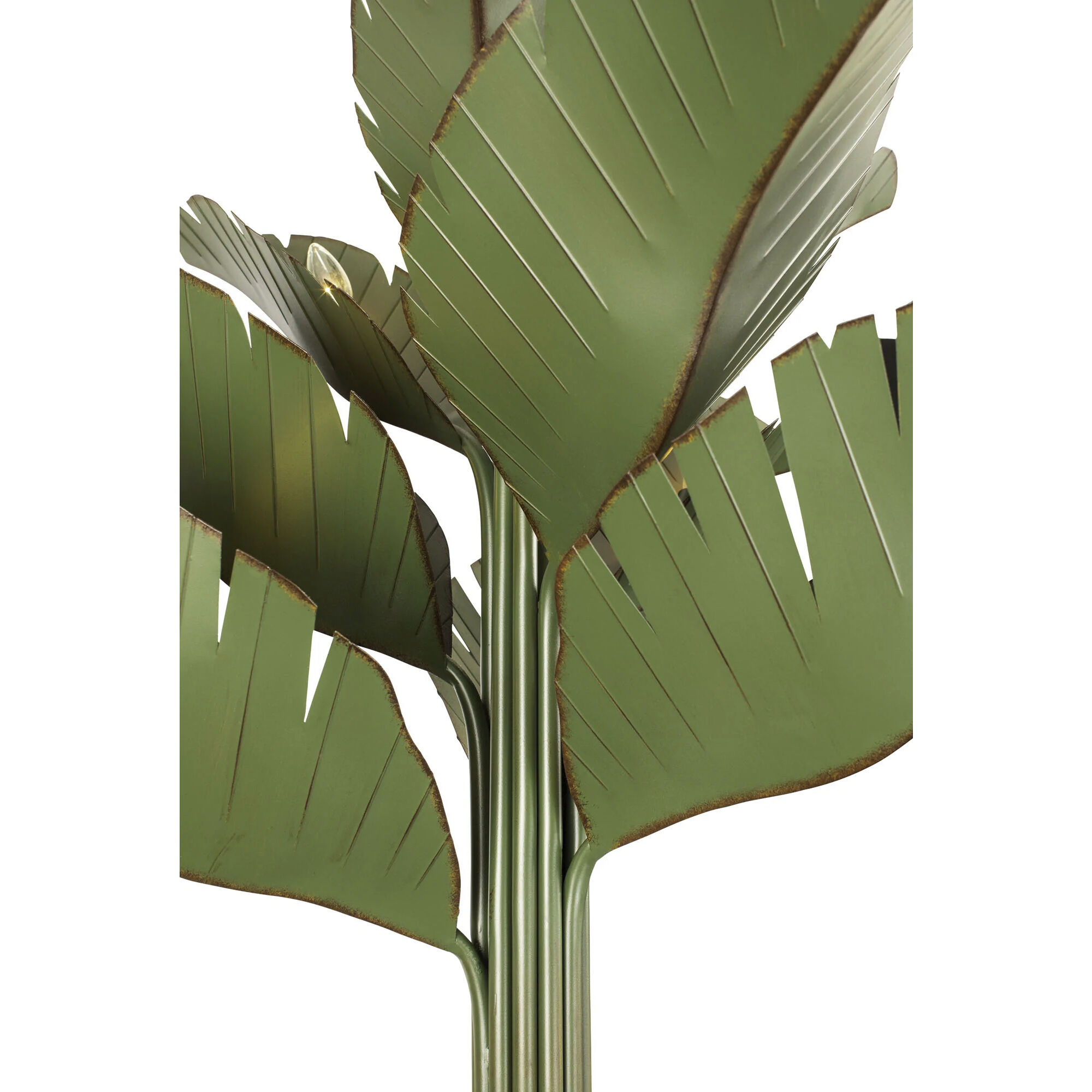 Banana Leaf 12 Light 44 inch Banana Leaf Chandelier Ceiling Light