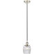 Edison Colton 1 Light 6 inch Polished Nickel Mini Pendant Ceiling Light