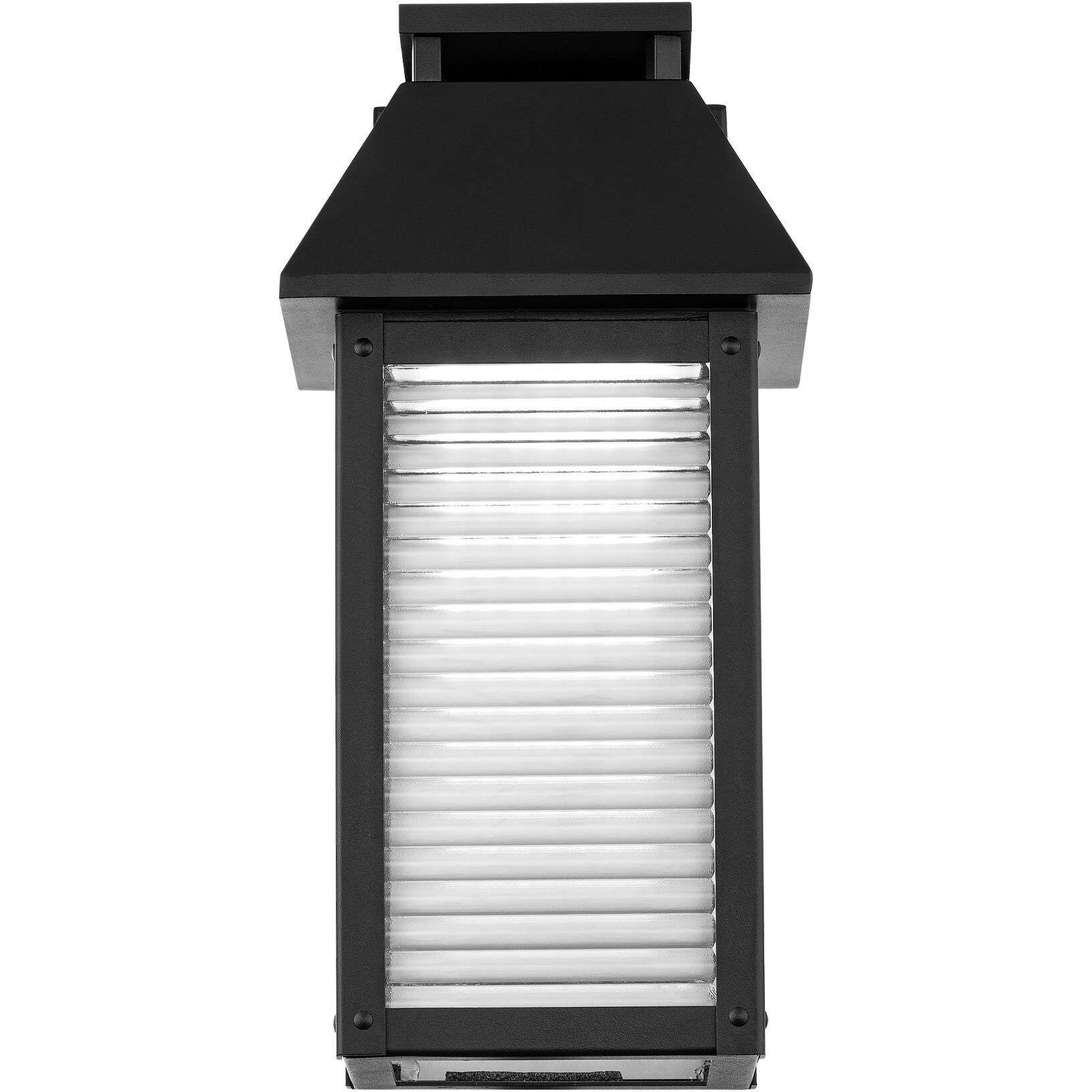 Faulkner LED 14 inch Black Outdoor Wall Light, dweLED
