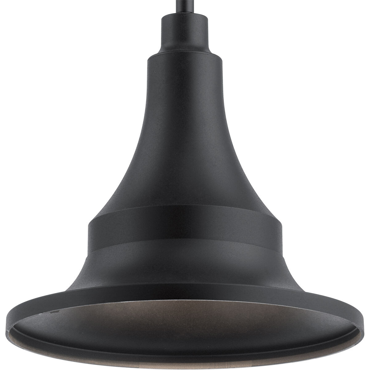 Hampshire 1 Light 12 inch Textured Black Outdoor Hanging Pendant