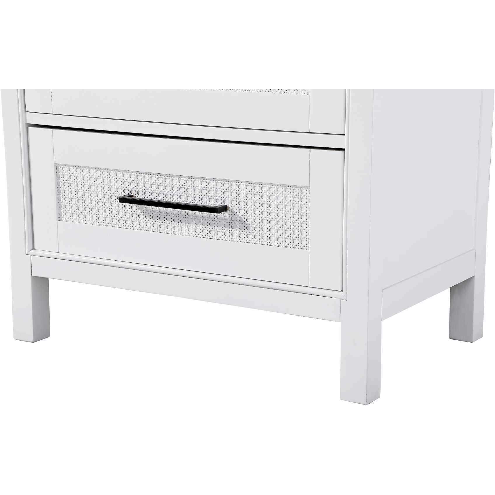 Alina White Bathroom Storage Cabinet