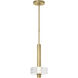Kelly Wearstler Laurel 1 Light 8 inch Natural Brass Line-Voltage Pendant Ceiling Light