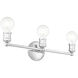 Lansdale 3 Light 20 inch Polished Chrome Vanity Sconce Wall Light