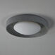 Matera LED 17.5 inch Gray Flush Mount Ceiling Light