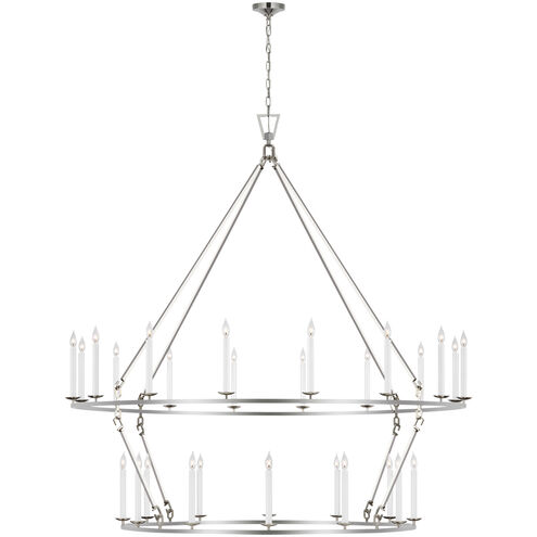 Chapman & Myers Darlana6 28 Light 73.00 inch Chandelier