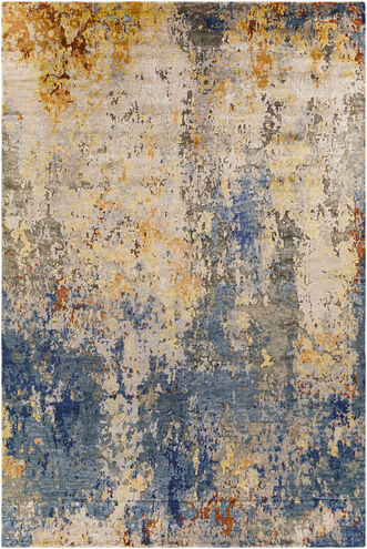 Imola 72 X 48 inch Navy Rug in 4 X 6, Rectangle