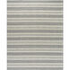 Romano 90 X 60 inch Ash/Sage/Light Silver Handmade Rug in 5 x 7.5