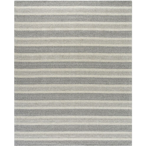 Romano 90 X 60 inch Ash/Sage/Light Silver Handmade Rug in 5 x 7.5