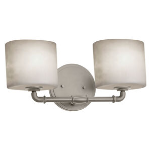 Clouds 16.5 inch Brushed Nickel Bath Bar Wall Light