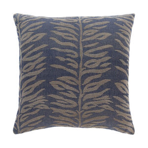 Madagascar 22 X 22 inch Navy/Taupe Pillow Kit, Square