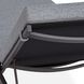 Bea 77 inch Textured Charcoal Gray Outdoor Pool Chaise Cushion