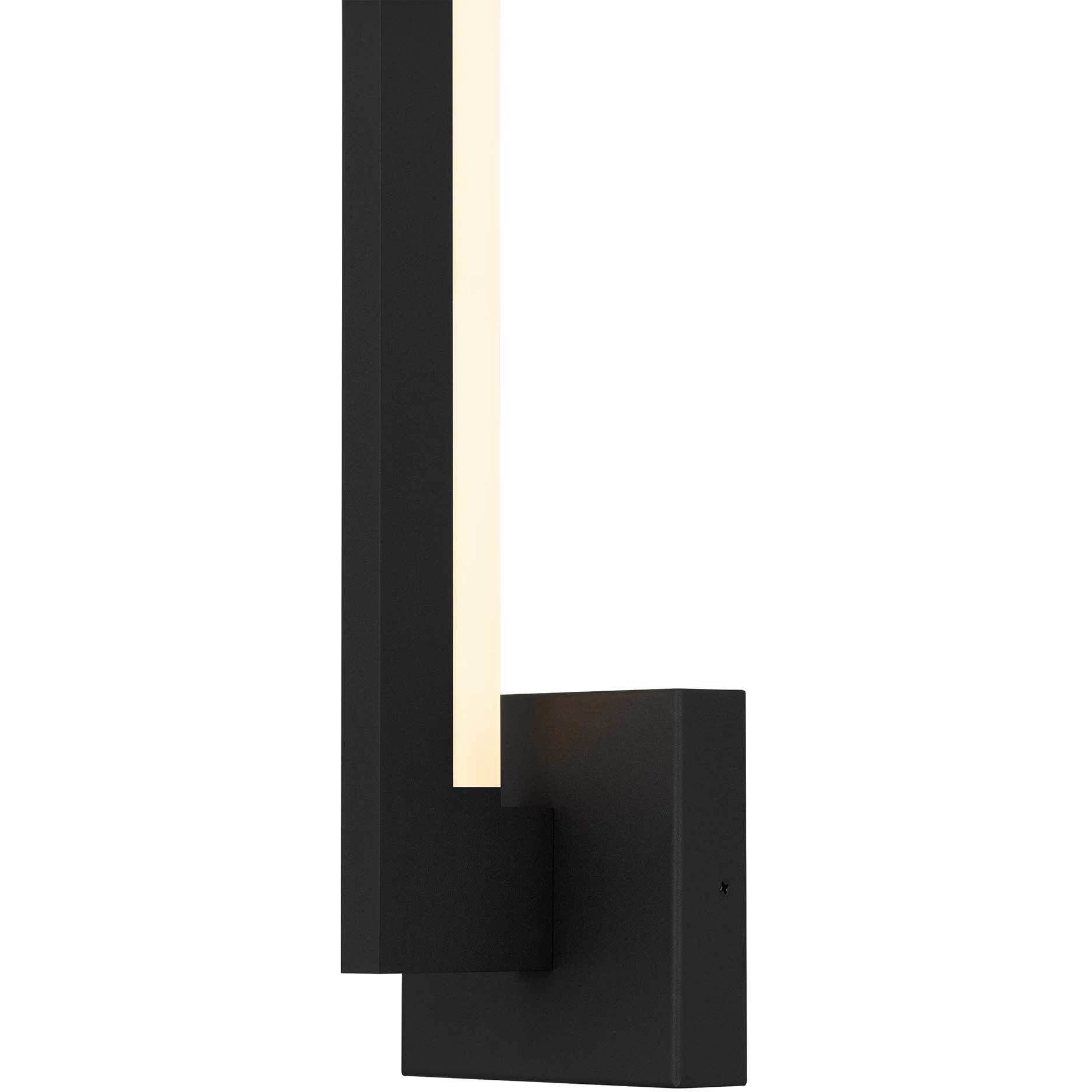 Lana LED 24 inch Sand Black Outdoor Wall Sconce