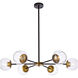 Briggs 6 Light 36.00 inch Pendant