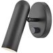 Dax LED 5 inch Black Indoor Wall Sconce Wall Light