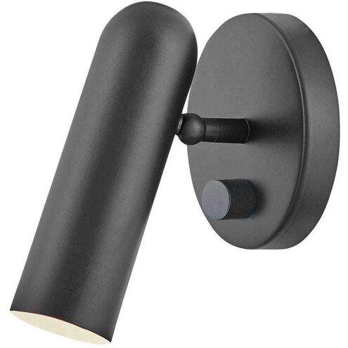 Dax LED 5 inch Black Indoor Wall Sconce Wall Light