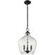 Adeline Pendant Ceiling Light in Matte Black