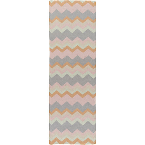 Frontier 132 X 96 inch Rose, Camel, Medium Gray, Ivory Rug
