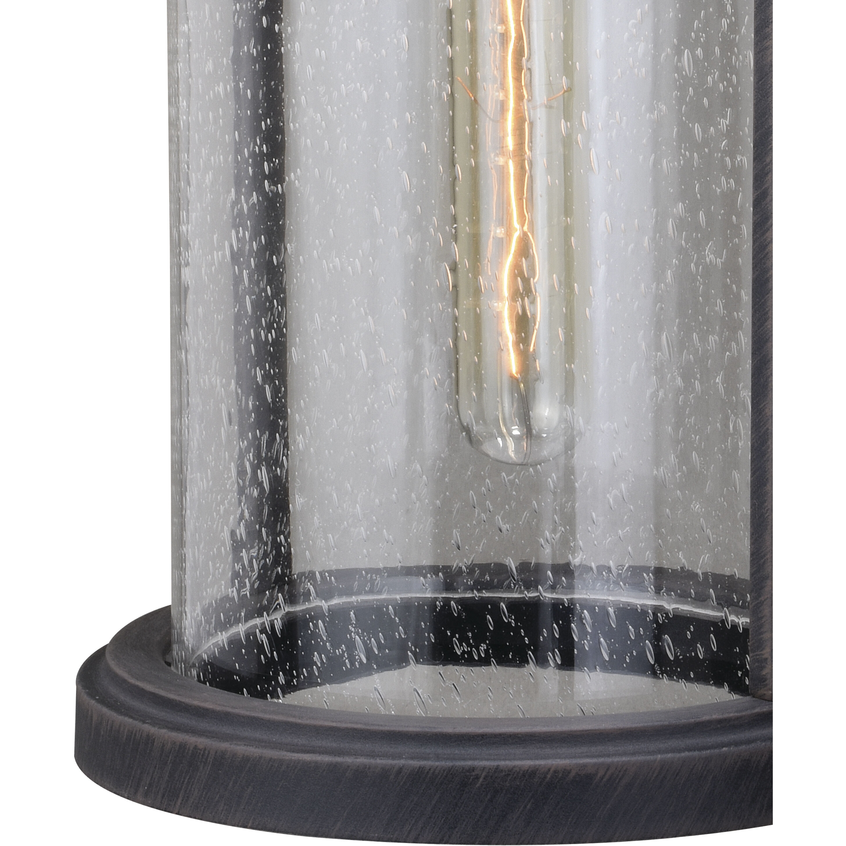 Cumberland LED 19.75 inch Rust Iron Outdoor Wall