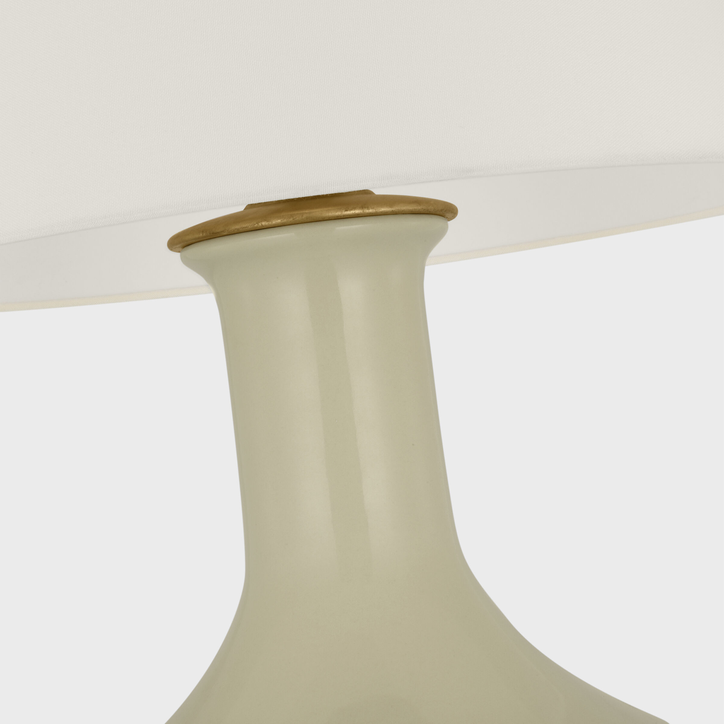 Chapman & Myers Lambay 32 inch 5.00 watt Coconut Cordless Table Lamp Portable Light in Coconut Porcelain