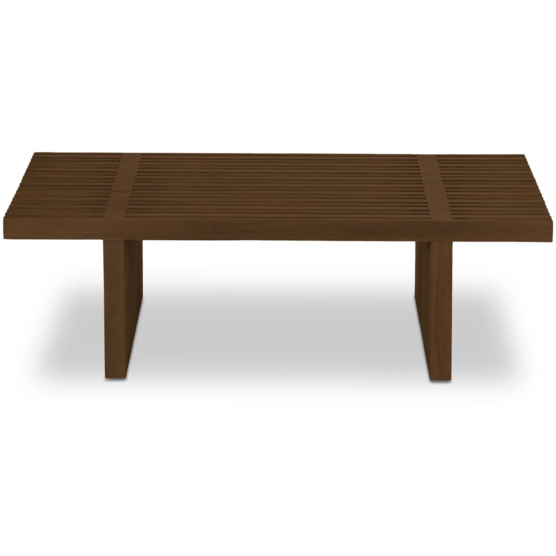 Fletcher 50 X 32.25 inch Brown Outdoor Coffee Table