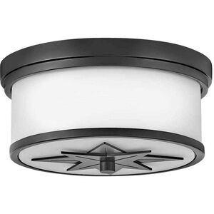 Montrose LED 12 inch Black Indoor Flush Mount Ceiling Light