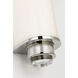 Marie Flanigan Percy LED 3.75 inch Polished Nickel Linear Bath Sconce Wall Light