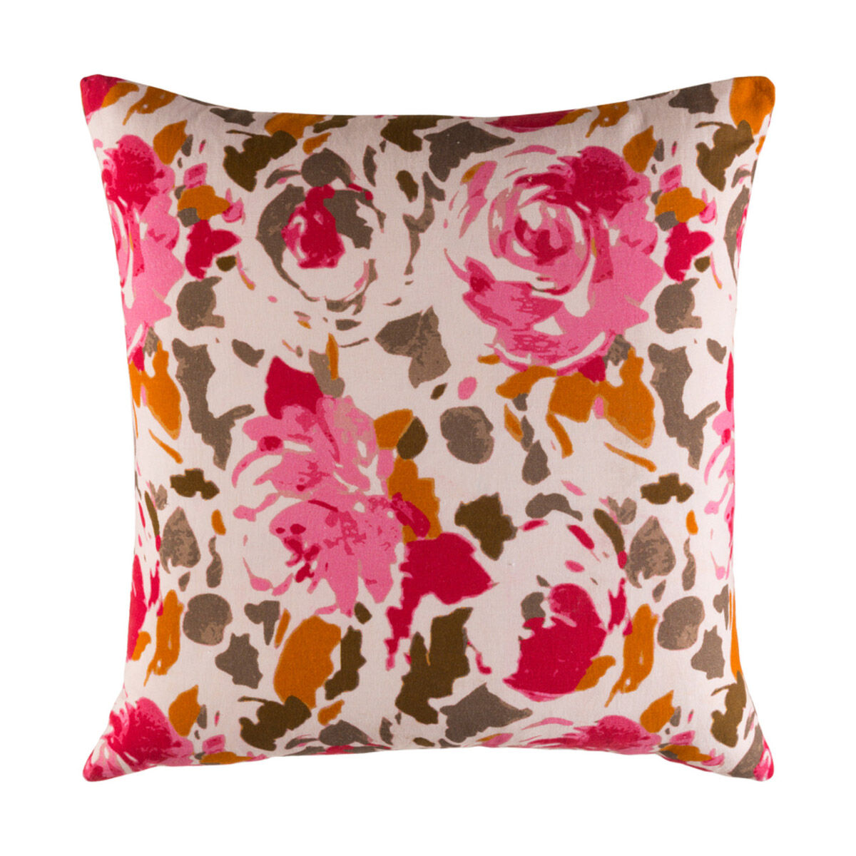 Kalena 20 X 20 inch Blush and Bright Pink Pillow