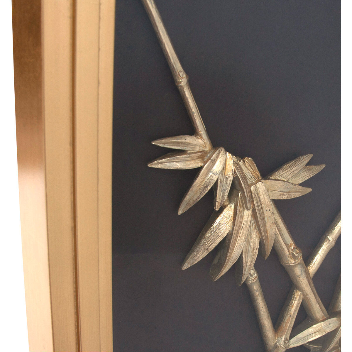 Bamboo Gold Wood Wall Art