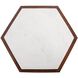 Van Berkel 20 X 18 inch Brass Side Table