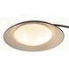 Saucer 86 inch 8.5 watt Matte Black Arc Floor Lamp Portable Light