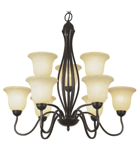 Farmhouse 9 Light 31.50 inch Chandelier