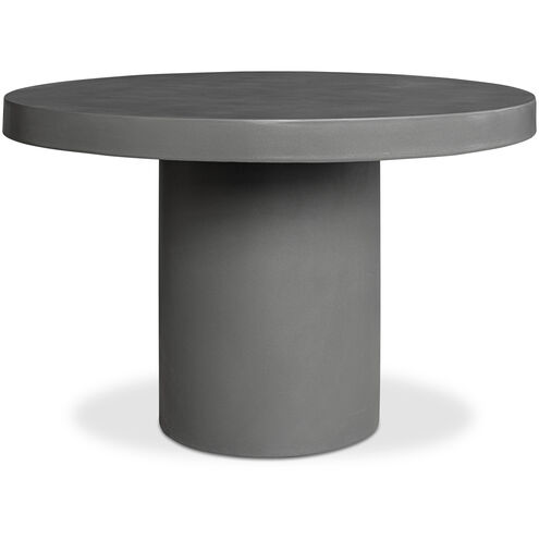 Cassius 47 X 47 inch Grey Outdoor Dining Table