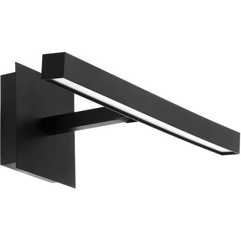 Fort Worth 7 watt Matte Black Picture Light Wall Light