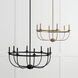 Rylann 6 Light 30 inch Aged Brass Chandelier Ceiling Light