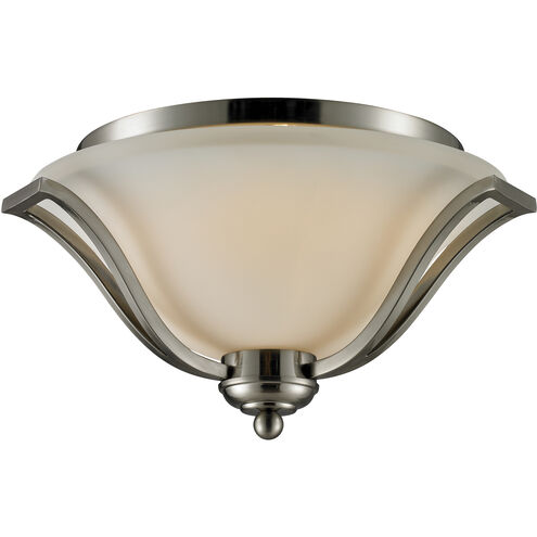 Lagoon 3 Light 18.5 inch Brushed Nickel Flush Mount Ceiling Light