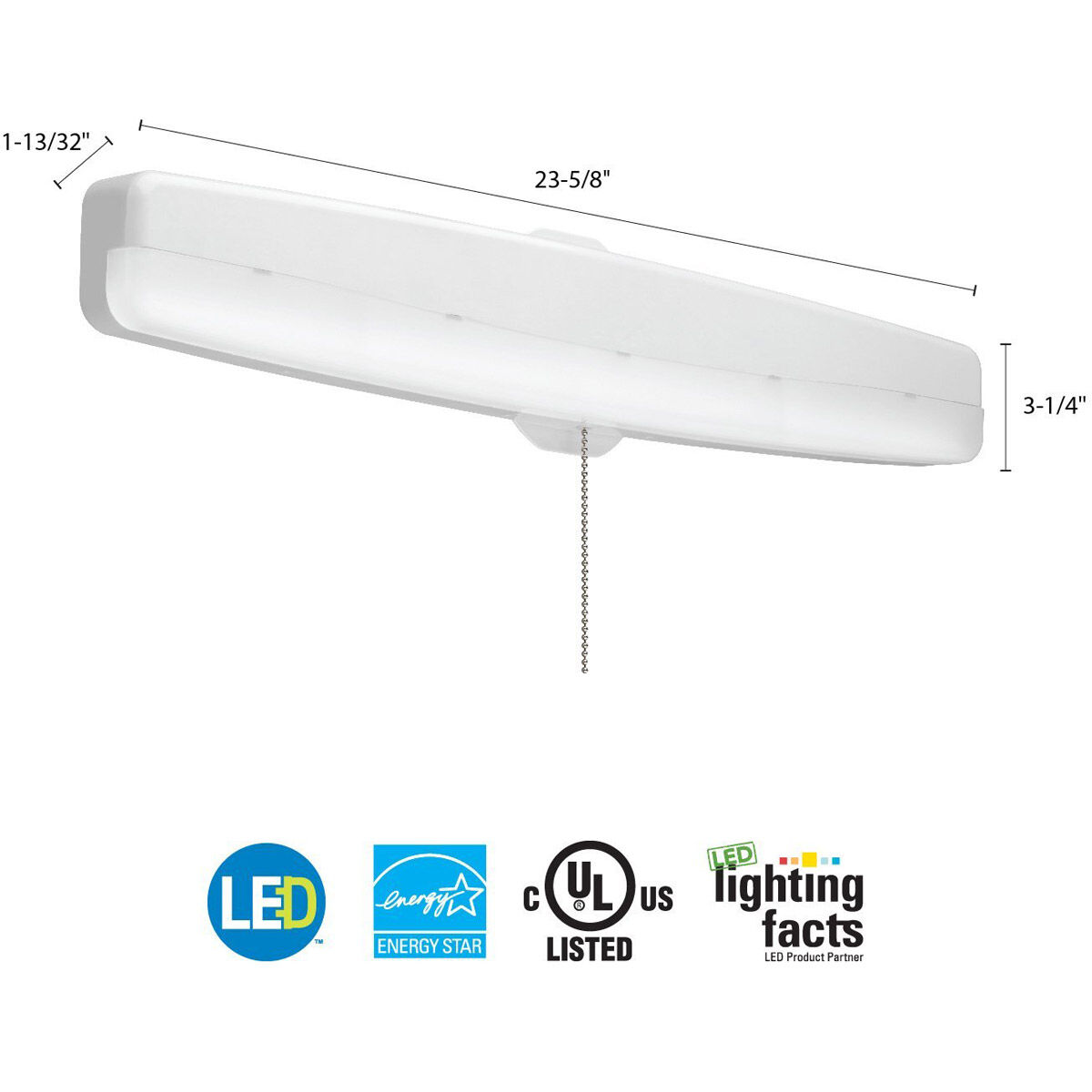 Led pull chain ceiling light deals