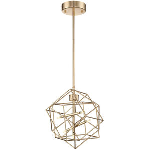 Stacia LED 11 inch French Gold Pendant Ceiling Light